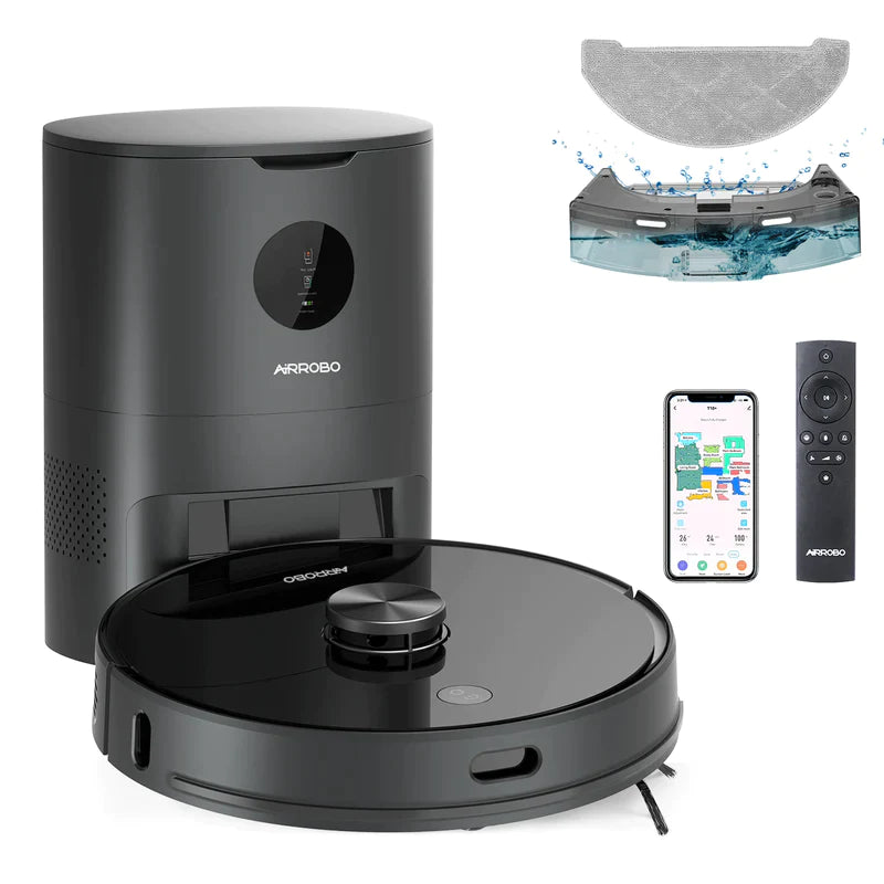2 in 1 Robot Vacuum and Mop | AIRROBO T10+ 2 in 1 Robot Vacuum and Mop | AIRROBO T10+